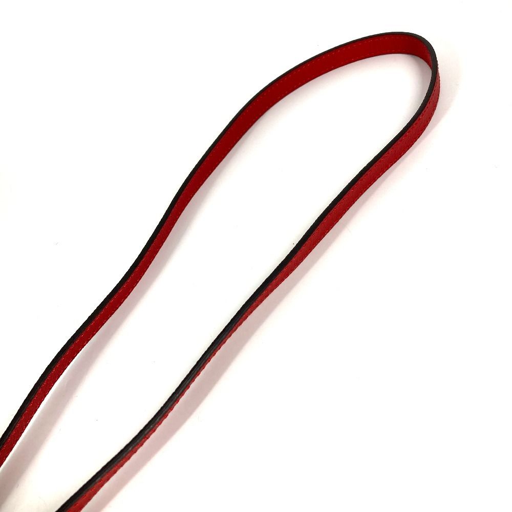 Louis Vuitton Shoulder Strap Non Adjustable Leather Red — view 3