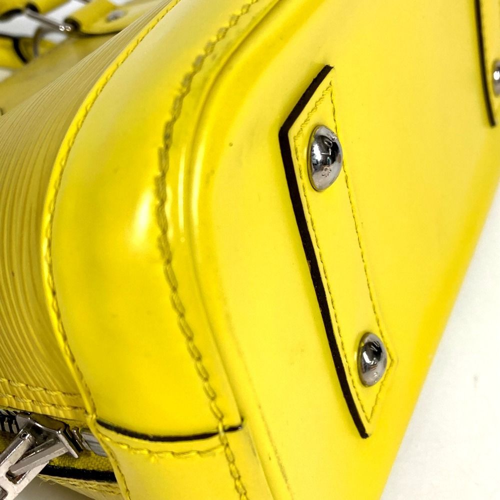 Louis Vuitton Handbag Alma BB Epi Leather Pistache Yellow — view 7