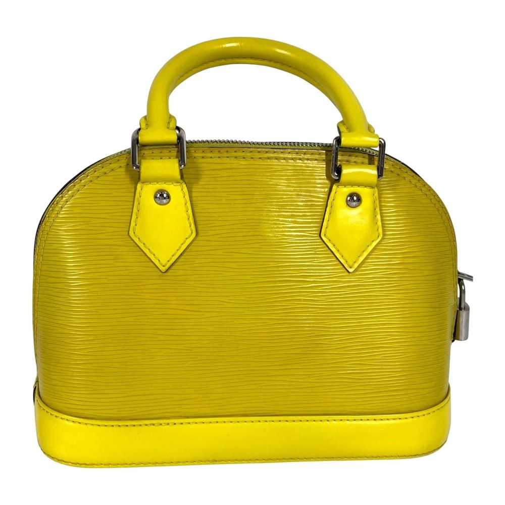 Louis Vuitton Handbag Alma BB Epi Leather Pistache Yellow — view 2