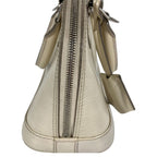 Louis Vuitton Handbag Alma BB Epi Leather Yvoir White — view 6