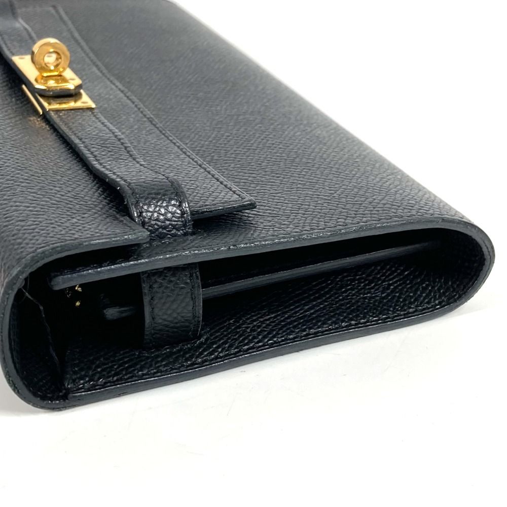 Hermes Long Wallet Kelly to Go Epsom Black — view 6