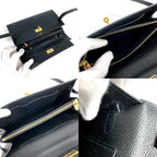 Hermes Long Wallet Kelly to Go Epsom Black — view 8