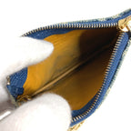 Louis Vuitton Coin Case Pochette Cles Monogram Denim Blue — view 7