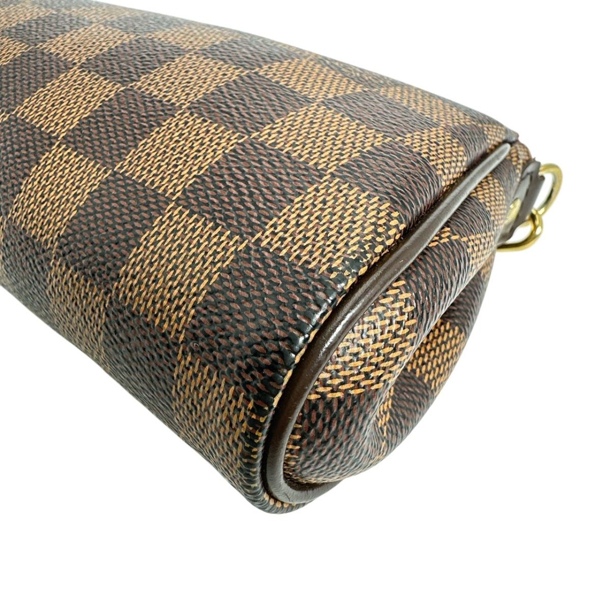 Louis Vuitton Damier 2-Way Bag Eva Handbag Brown — view 9