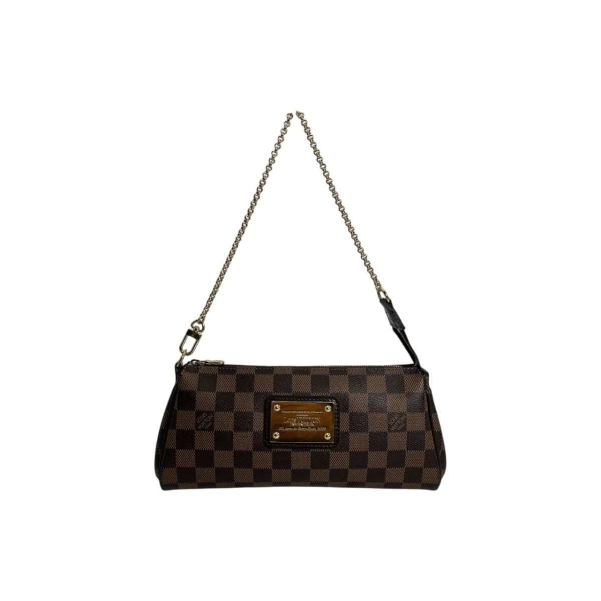 Louis Vuitton Damier 2-Way Bag Eva Handbag Brown — view 4