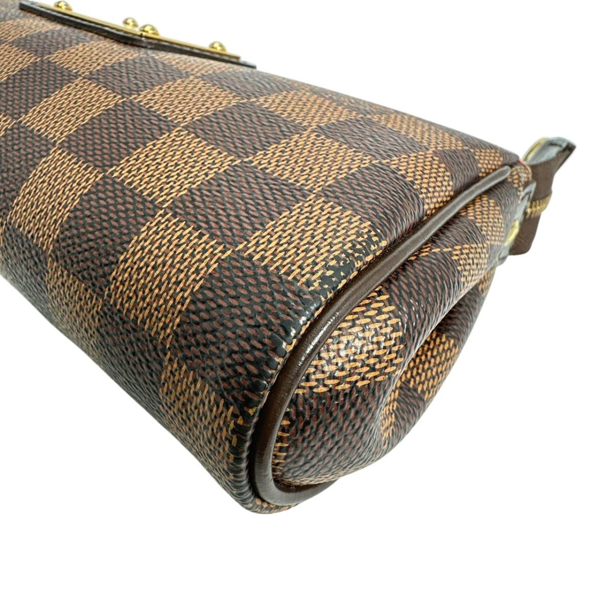 Louis Vuitton Damier 2-Way Bag Eva Handbag Brown — view 7