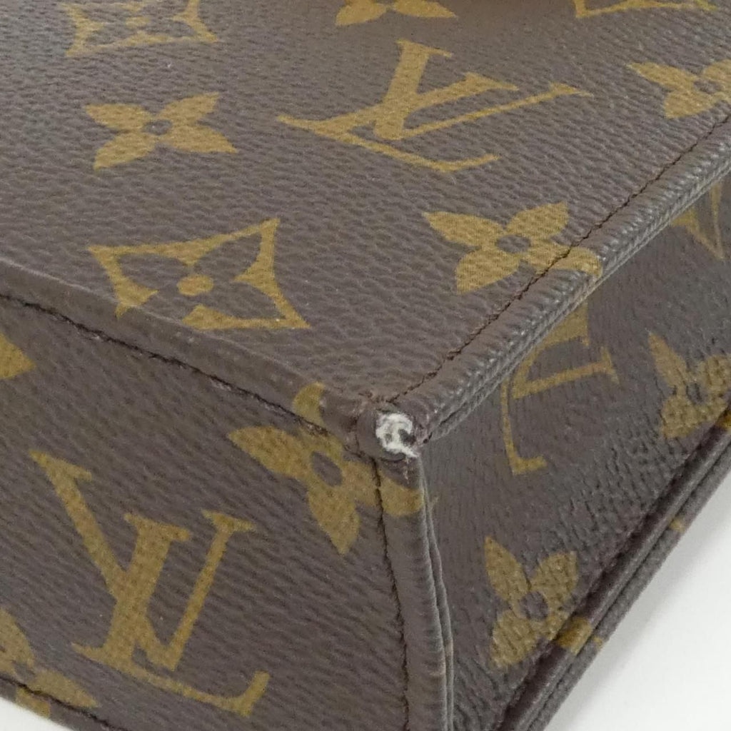 Louis Vuitton Monogram Petite Sac Plat Bag — view 2