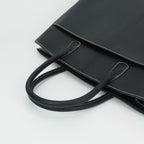 Hermes White Bus GM Tote Chevre Coromandel Noir Black Gold — view 7