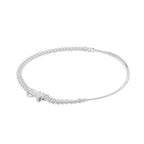 Hermes Necklace Book le Inflexible Silver PM 42 — view 3