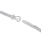 Hermes Necklace Book le Inflexible Silver PM 42 — view 5
