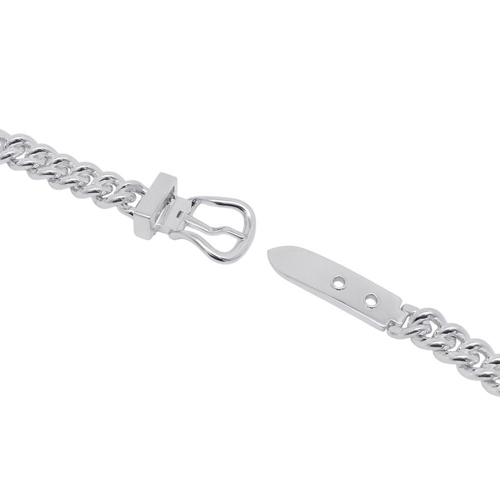Hermes Necklace Book le Inflexible Silver PM 42 — view 5