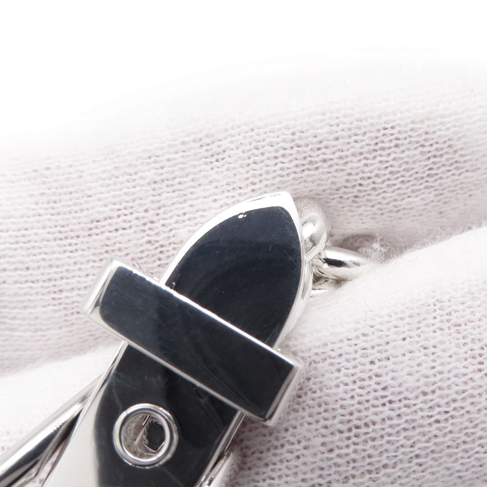 Hermes Necklace Book le Inflexible Silver PM 42 — view 6