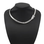 Hermes Necklace Book le Inflexible Silver PM 42 — view 4