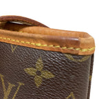 Louis Vuitton Monogram Bucket PM Handbag Brown — view 9