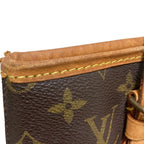 Louis Vuitton Monogram Bucket PM Handbag Brown — view 8