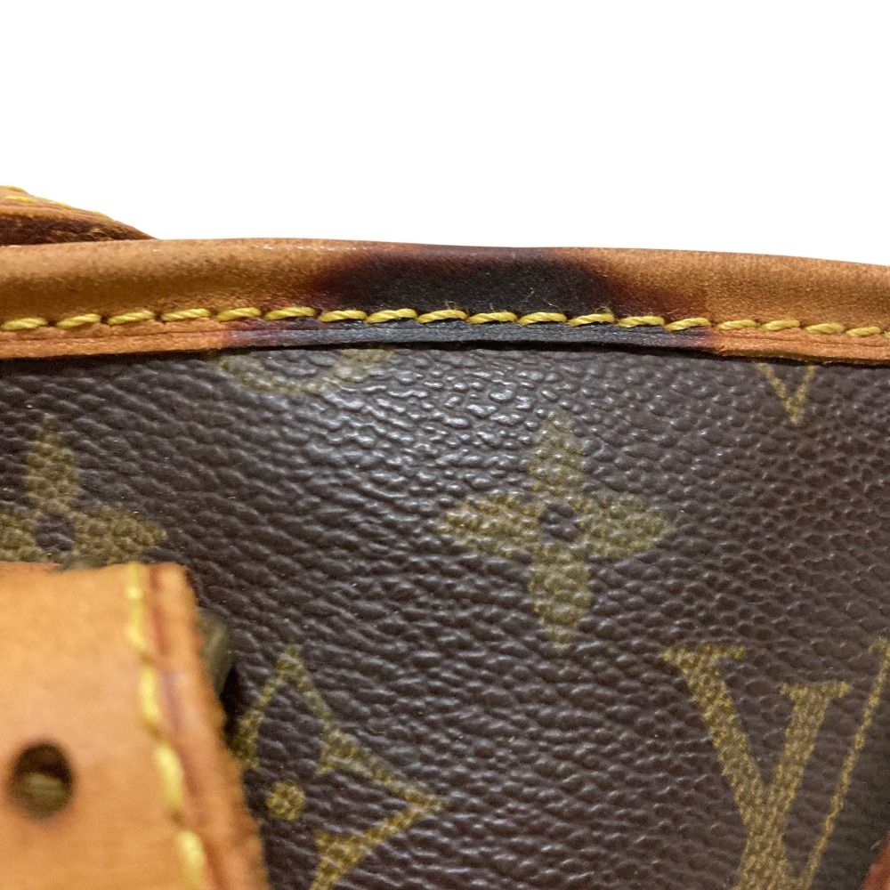 Louis Vuitton Monogram Bucket PM Handbag Brown — view 6