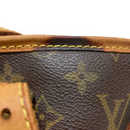 Louis Vuitton Monogram Bucket PM Handbag Brown — view 6