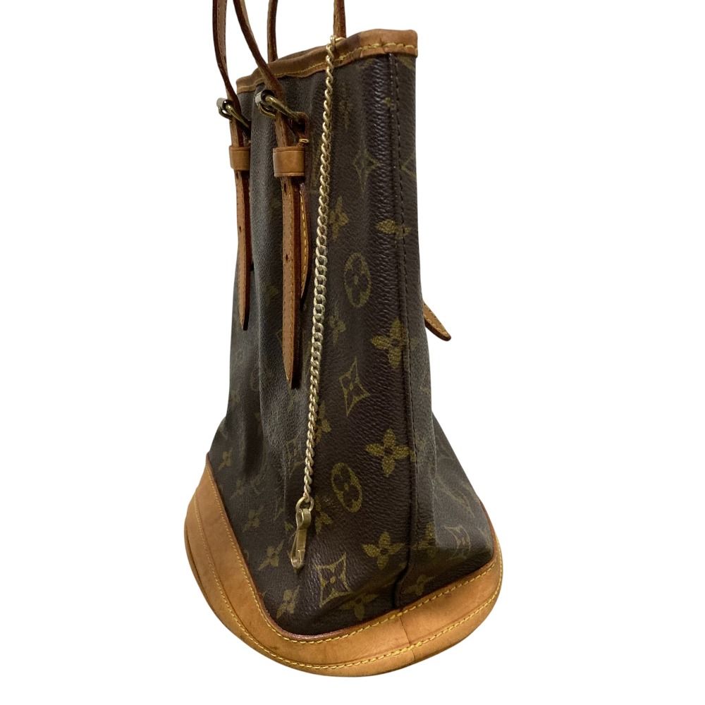 Louis Vuitton Monogram Bucket PM Handbag Brown — view 2