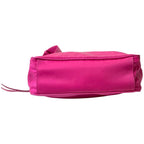 Prada Nylon Canvas Shoulder Bag Pink — view 4
