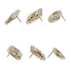 Chanel Metal Rhinestone CC Logo 3 Piece Set Brooch — view 2
