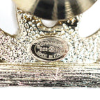 Chanel Metal Rhinestone CC Logo 3 Piece Set Brooch — view 4