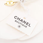 Chanel Camellia Fabric Corsage Brooch White — view 5