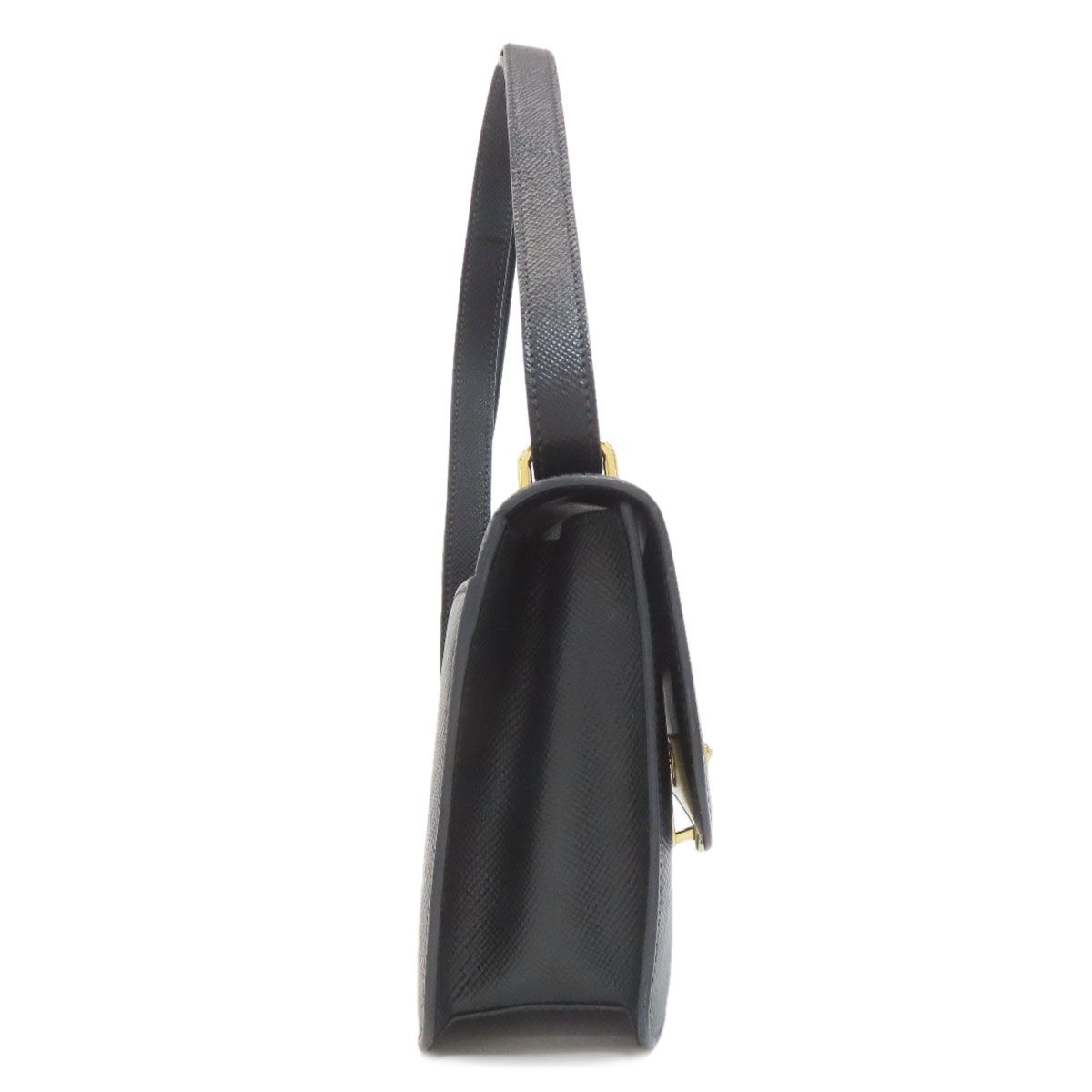 Prada Logo Shoulder Bag Saffiano — view 3