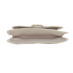Chanel Half CC Logo Silver Shoulder Bag — view 4