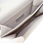 Chanel Half CC Logo Silver Shoulder Bag — view 6