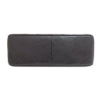 Chanel Quilted Double Face Silver Handbag Grained Calfskin — view 4