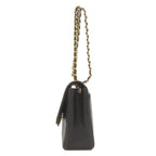Chanel Mademoiselle Chain Shoulder Gold Bag Grained Calfskin — view 3