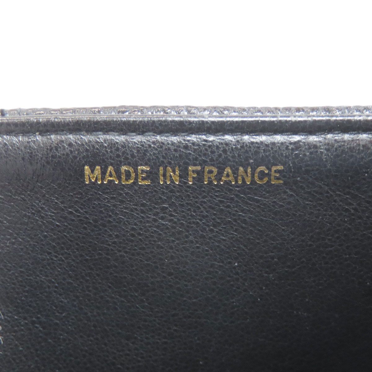 Chanel Mademoiselle Chain Shoulder Gold Bag Grained Calfskin — view 8