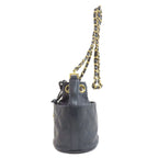 Chanel Bicolor Gold Shoulder Bag Lambskin — view 3