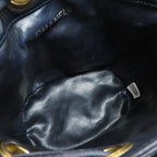 Chanel Bicolor Gold Shoulder Bag Lambskin — view 5