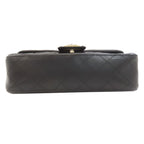 Chanel Chain Shoulder Quilted Gold Bag Lambskin — view 4