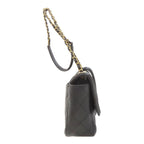 Chanel Chain Shoulder Quilted Gold Bag Lambskin — view 3