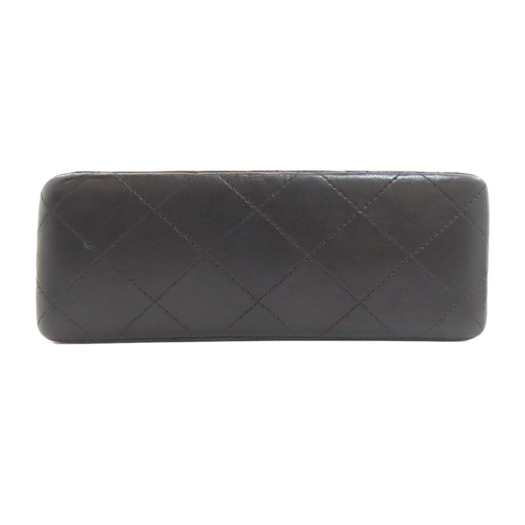 Chanel Chain Shoulder Quilted Silver Bag Lambskin — view 4