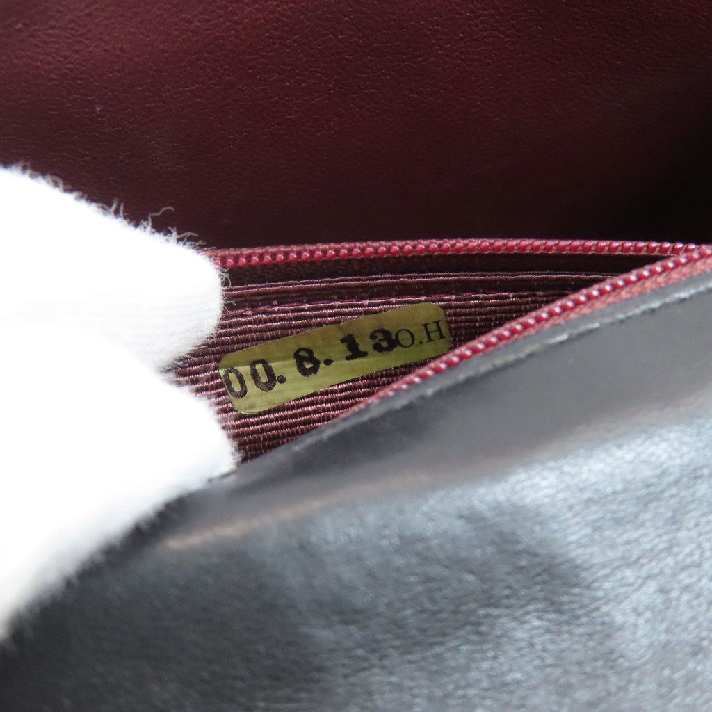 Chanel Chain Shoulder Quilted Silver Bag Lambskin — view 9