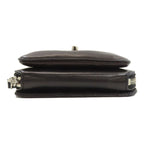 Chanel Chain Shoulder Quilted Silver Bag Lambskin — view 4
