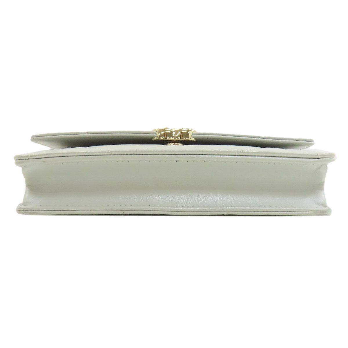 Chanel Chain Shoulder Quilted Gold Bag Lambskin — view 4