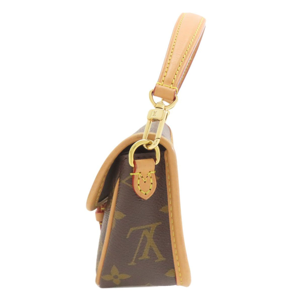 Louis Vuitton Nano Diane Handbag Monogram Canvas — view 3