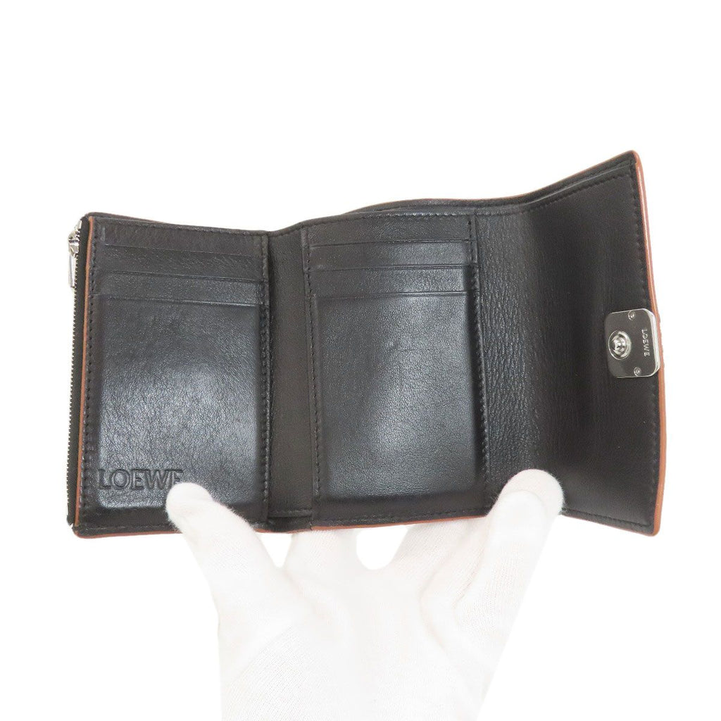 Loewe Anagram Bifold Wallet Leather — view 4