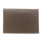 Hermes Calviduo Ecorse Silver Card Case Epsom — view 2