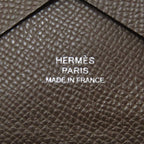 Hermes Calviduo Ecorse Silver Card Case Epsom — view 6