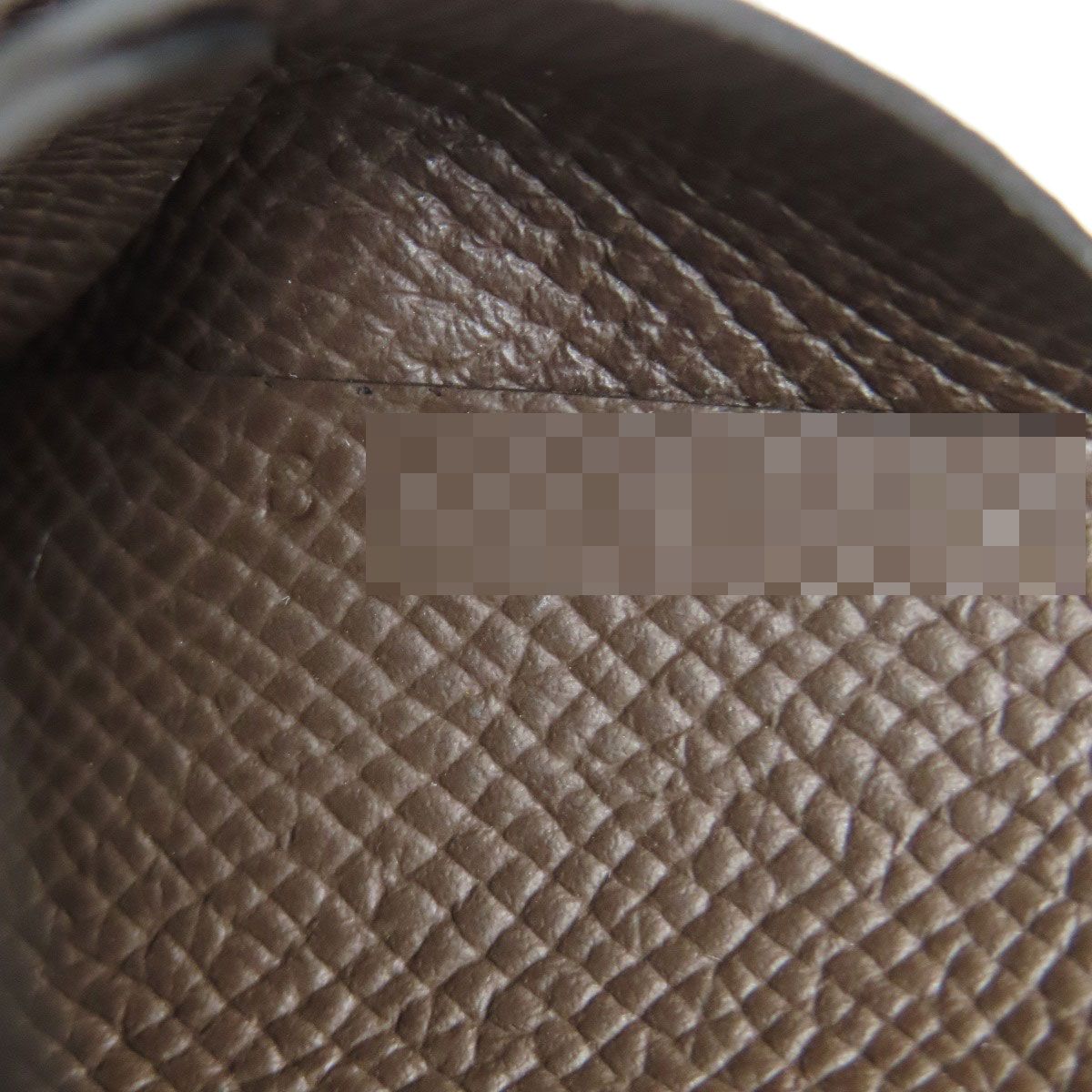 Hermes Calviduo Ecorse Silver Card Case Epsom — view 7