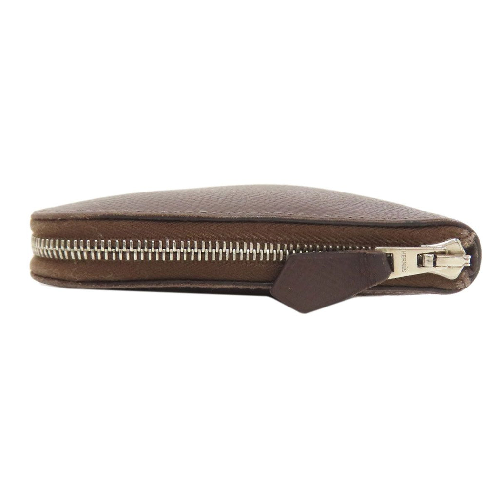 Hermes Azap Classic Long Silver Wallet Epsom — view 3