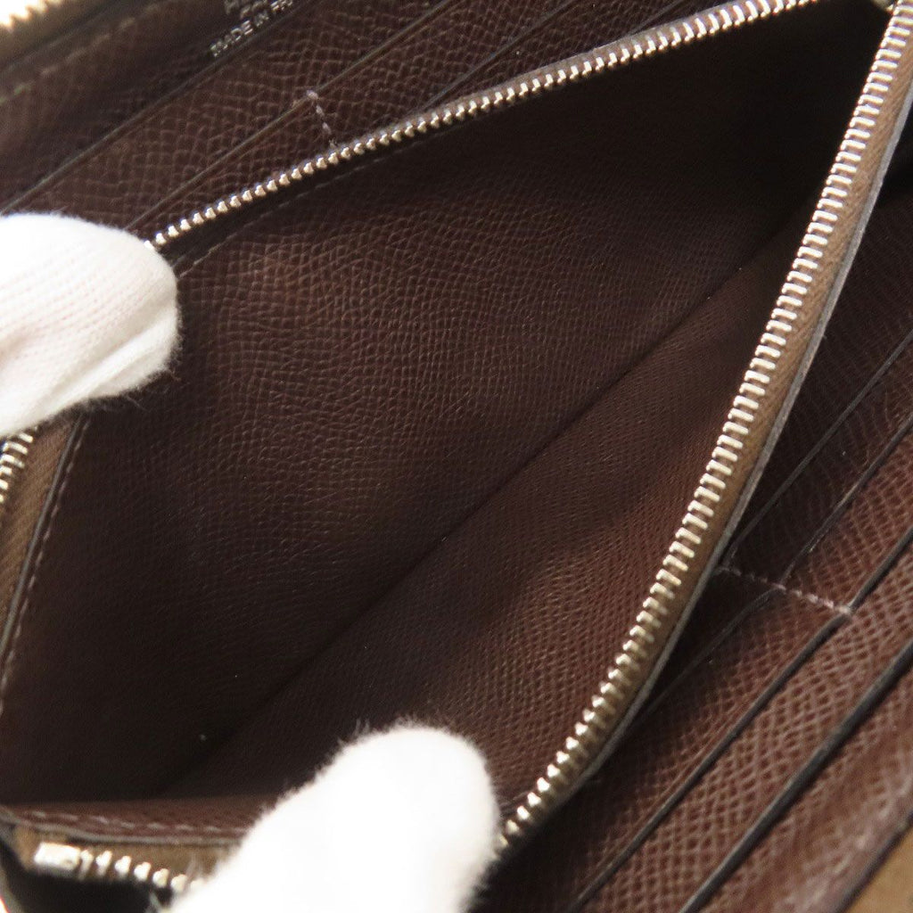 Hermes Azap Classic Long Silver Wallet Epsom — view 5