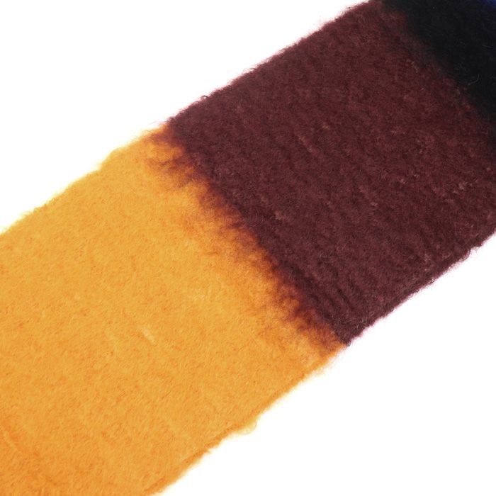 Loewe Mohair Muffler Multicolor Scarf — view 3