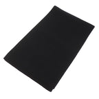 Chanel CC Logo Shawl Muffler Black Scarf — view 2