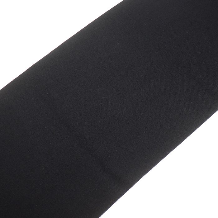 Chanel CC Logo Shawl Muffler Black Scarf — view 3